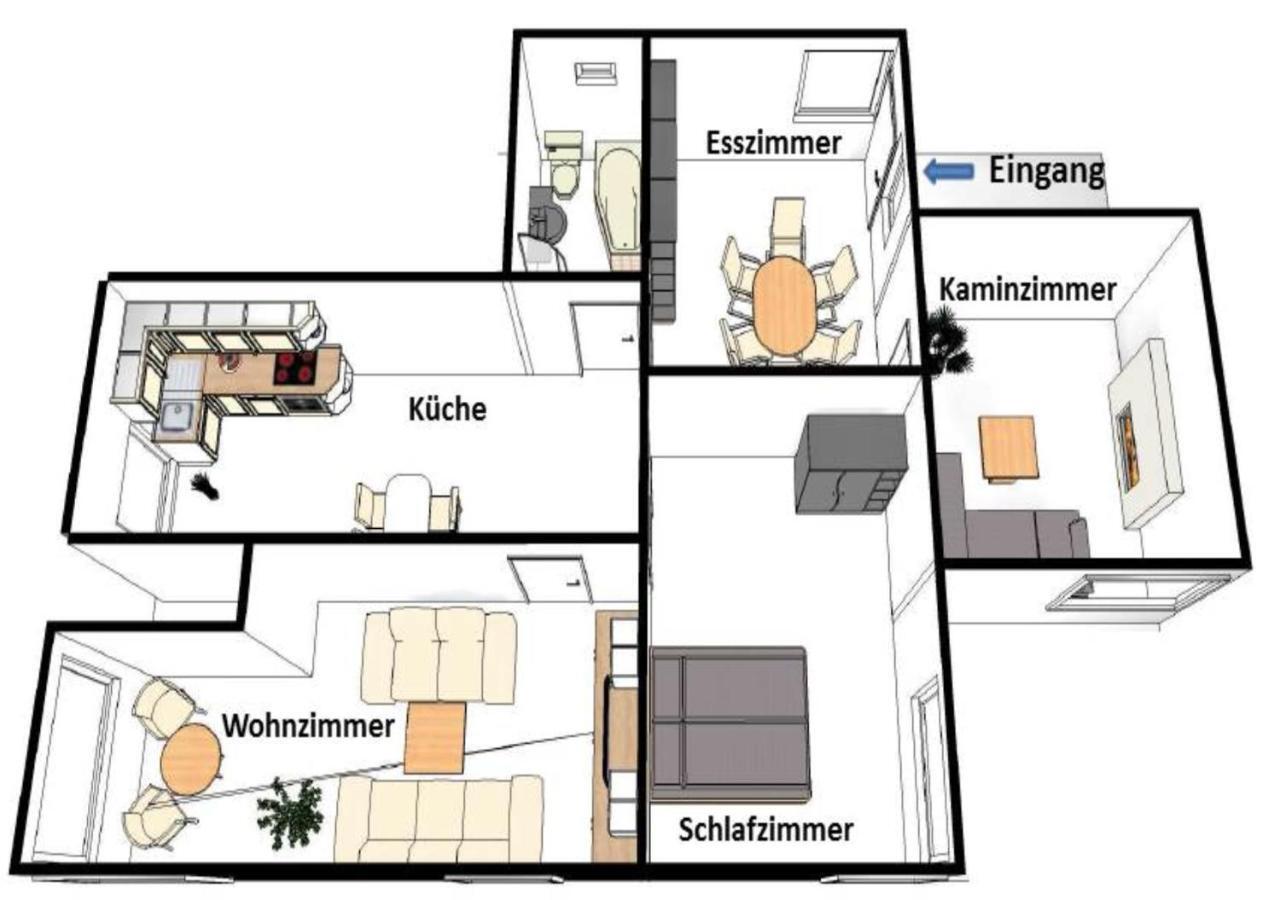 Ferienwohnung Deutschmann Dahlen 외부 사진